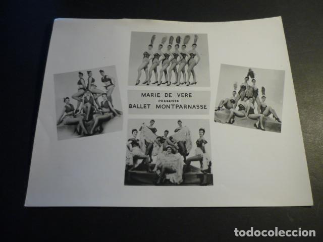 Fotograf&iacute;a antigua: MARIE DE VERE BALLET MONTPARNASSE ANTIGUA FOTOGRAFIA 20 X 25,5 CM