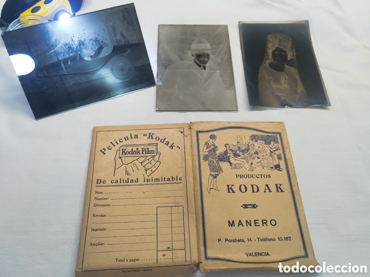 Fotograf&iacute;a antigua: Placas vidrio fotograf&iacute;a antigua 1920-1939. Valencia.