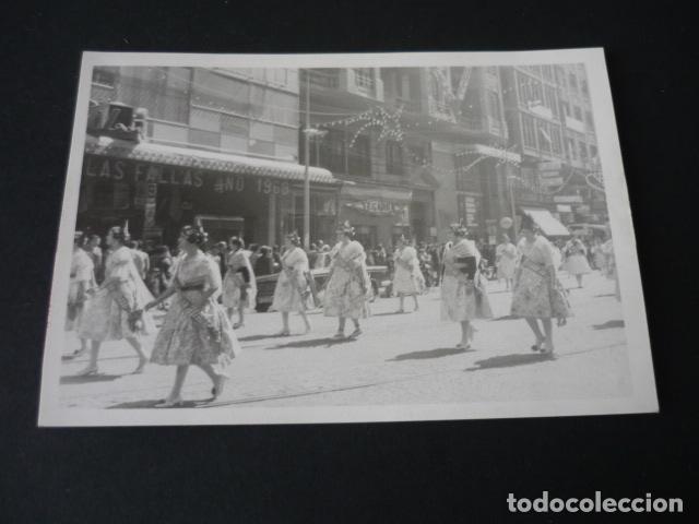 Photographie ancienne: VALENCIA FALLAS FOTOGRAFIA 9 X 12,5 CM