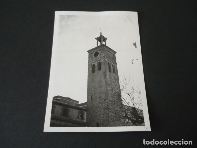 Photographie ancienne: MOSTOLES MADRID TORRE DE LA IGLESIA ANTIGUA FOTOGRAFIA 7,5 X 10,5 CM
