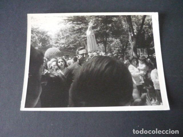 Fotograf&iacute;a antigua: TALAVERA DE LA REINA TOLEDO PROCESION VIRGEN DE FATIMA ANTIGUA FOTOGRAFIA 9 X 12 CM