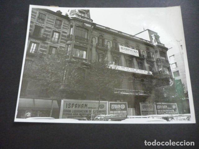 Antique Photography: MADRID CALLE SERRANO 9 PALACETE FOTOGRAFIA ORIGINAL 18 X 24 CM