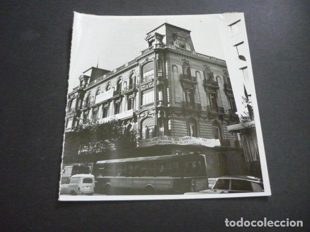 Antique Photography: MADRID CALLE SERRANO 9 PALACETE FOTOGRAFIA ORIGINAL 18 X 17 CM