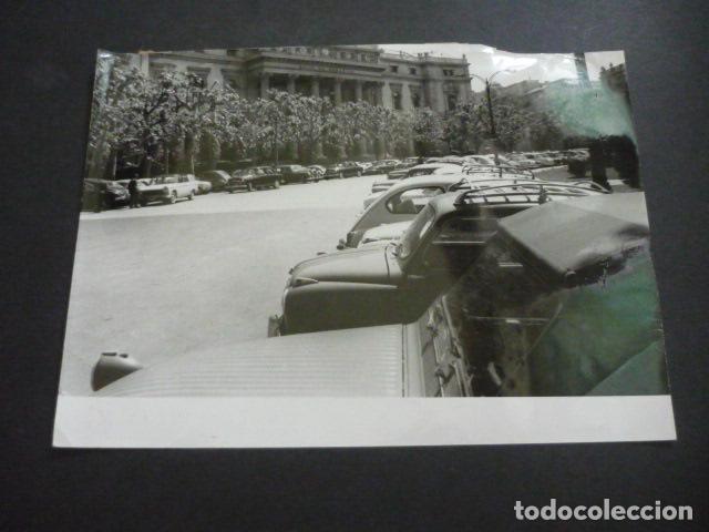 Antique Photography: MADRID LA BOLSA FOTOGRAFIA ORIGINAL 18 X 24 CM