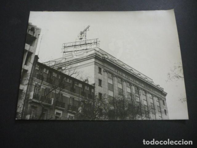 Antique Photography: MADRID CAJA POSTAL DE AHORROS FOTOGRAFIA ORIGINAL 18 X 24 CM