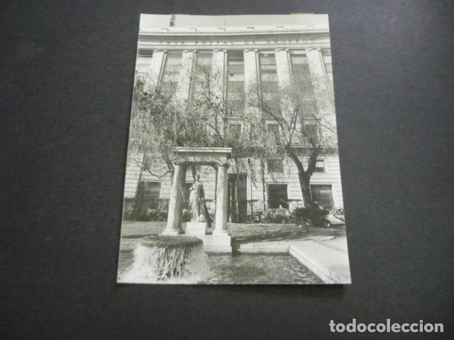 Antique Photography: MADRID CAJA POSTAL DE AHORROS FOTOGRAFIA ORIGINAL 18 X 13 CM