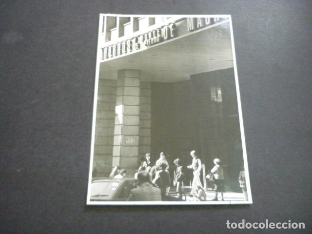 Antique Photography: MADRID CAJA DE AHORROS Y MONTE DE PIEDAD FOTOGRAFIA ORIGINAL 18 X 13 CM