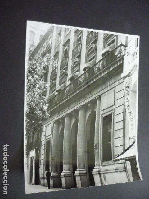 Fotografia antica: MADRID BANCO DE SANTANDER FOTOGRAFIA ORIGINAL 18 X 24 CM