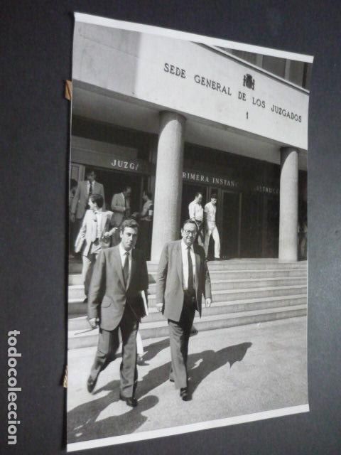 Fotografia antica: MADRID SEDE GENERAL DE LOS JUZGADOS FOTOGRAFIA ORIGINAL 18 X 24 CM
