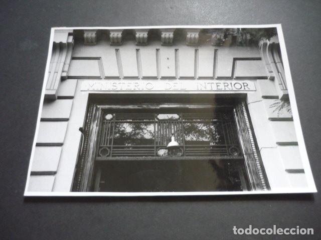 Fotografia antica: MADRID MINISTERIO DEL INTERIOR FOTOGRAFIA ORIGINAL 18 X 24 CM