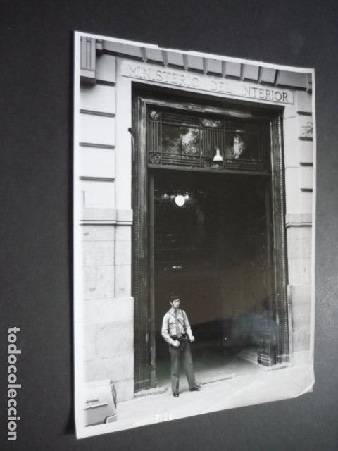 Fotografia antica: MADRID MINISTERIO DEL INTERIOR FOTOGRAFIA ORIGINAL 18 X 24 CM