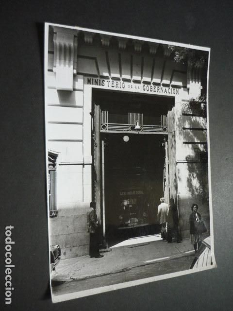 Fotografia antica: MADRID MINISTERIO DEL INTERIOR FOTOGRAFIA ORIGINAL 18 X 24 CM