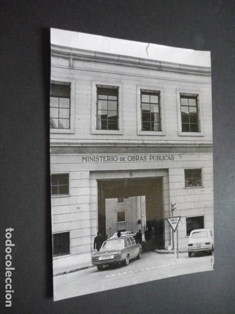Fotograf&iacute;a antigua: MADRID MINISTERIO DE OBRAS PUBLICAS FOTOGRAFIA ORIGINAL 18 X 24 CM