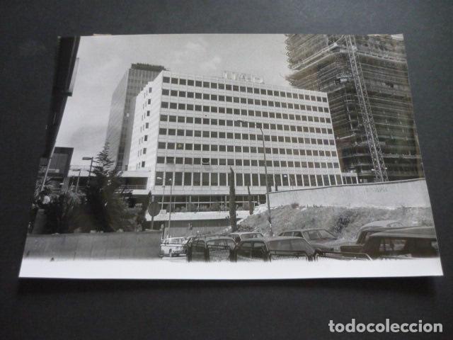 Alte Fotografie: MADRID SEDE COMPA&Ntilde;IA SEGUROS UNION ASEGURANCE PARISIEN FOTOGRAFIA ORIGINAL 18 X 24 CM