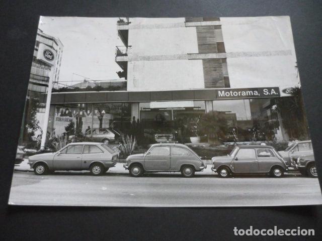 Antique Photography: MADRID CALLE PIO XII SEDE DE LA EMPRESA AUTOMOVILES FORD AUTORAMA SA FOTOGRAFIA ORIGINAL 18 X 24 CM