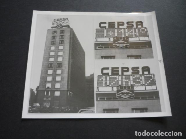 Fotograf&iacute;a antigua: MADRID AVENIDA DE AMERICA SEDE DE CEPSA FOTOGRAFIA ORIGINAL 13 X 15,5 CM