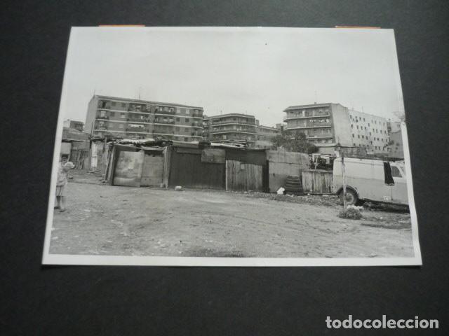 Alte Fotografie: MADRID PLAZA ELIPTICA CHABOLAS PAULA DIAZ FOTOGRAFIA ORIGINAL 13 X 18 CM