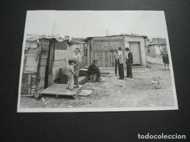 Alte Fotografie: MADRID PLAZA ELIPTICA CHABOLAS PAULA DIAZ FOTOGRAFIA ORIGINAL 13 X 18 CM