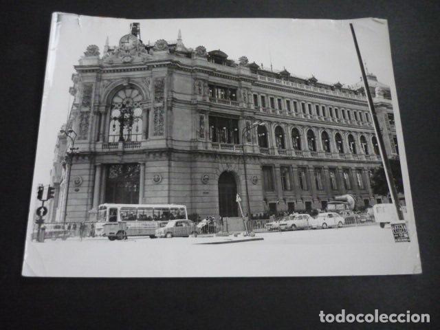 Fotografia antica: MADRID BANCO DE ESPA&Ntilde;A FOTOGRAFIA ORIGINAL 24 X 18 CM
