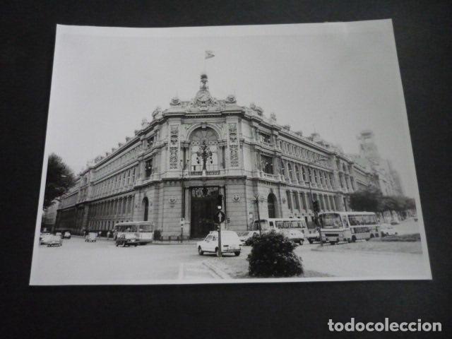 Fotografia antiga: MADRID BANCO DE ESPA&Ntilde;A FOTOGRAFIA ORIGINAL 24 X 18 CM