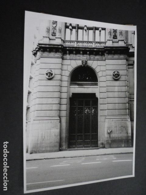 Fotografia antica: MADRID BANCO DE ESPA&Ntilde;A FOTOGRAFIA ORIGINAL 24 X 18 CM