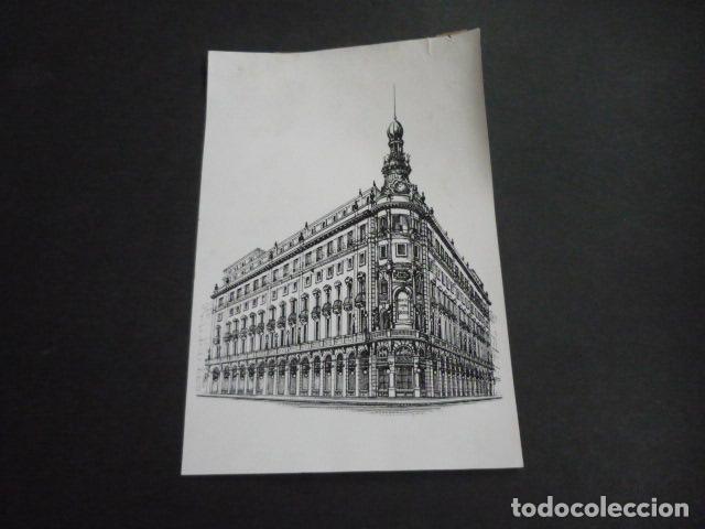 Antique Photography: MADRID CALLE DE ALCALA BANCO ESPA&Ntilde;OL DE CREDITO FOTOGRAFIA ORIGINAL 13 X 18 CM