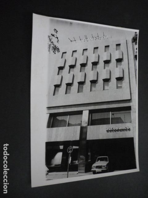 Antique Photography: MADRID PASEO DE LA CASTELLANA BANCO ESPA&Ntilde;OL DE CREDITO FOTOGRAFIA ORIGINAL 24 X 18 CM