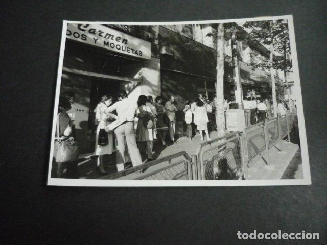 Fotografia antiga: MADRID CALLE SAGASTA BANCO HISPANO AMERICANO FOTOGRAFIA ORIGINAL 13 X 18 CM