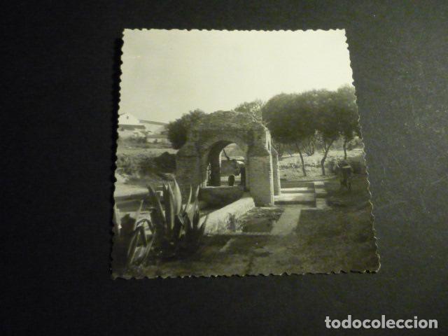 Fotografia antiga: PALOS DE LA FRONTERA HUELVA ANTIGUA FOTOGRAFIA 9 X 9 CM
