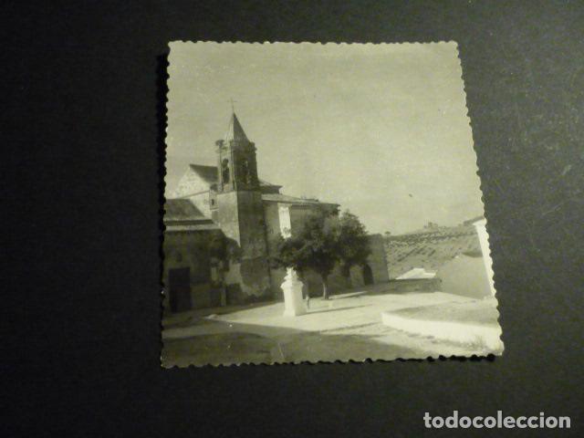 Fotografia antiga: PALOS DE LA FRONTERA HUELVA ANTIGUA FOTOGRAFIA 9 X 9 CM