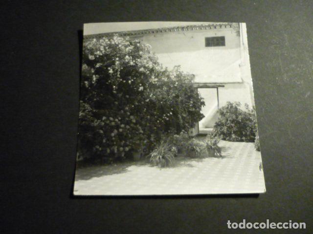 Fotografia antiga: MOGUER HUELVA ANTIGUA FOTOGRAFIA 9 X 9 CM