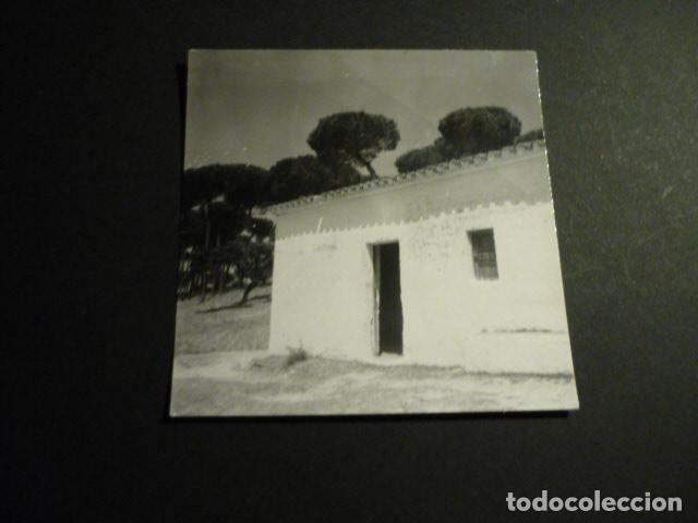 Fotografia antiga: MOGUER HUELVA ANTIGUA FOTOGRAFIA 9 X 9 CM