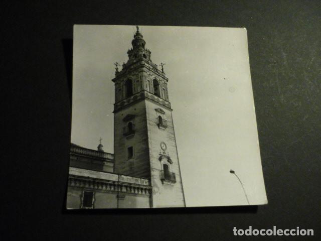 Fotografia antiga: MOGUER HUELVA ANTIGUA FOTOGRAFIA 9 X 9 CM