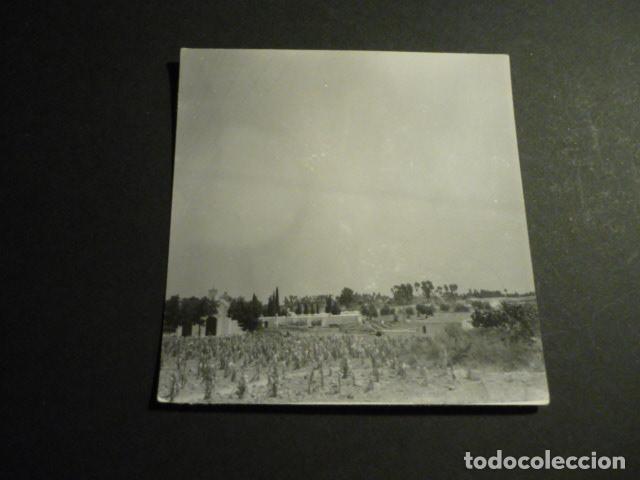 Fotografia antiga: MOGUER HUELVA ANTIGUA FOTOGRAFIA 9 X 9 CM