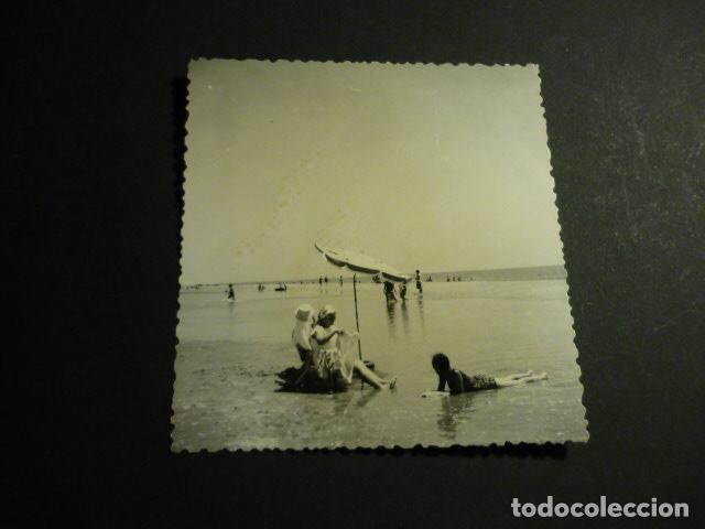 Antique Photography: ISLA ANTILLA HUELVA ANTIGUA FOTOGRAFIA 9 X 9 CM