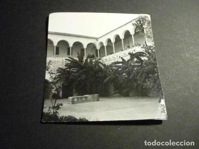 Antique Photography: LA RABIDA HUELVA ANTIGUA FOTOGRAFIA 9 X 9 CM