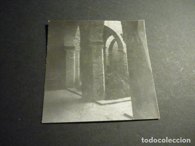 Antique Photography: LA RABIDA HUELVA ANTIGUA FOTOGRAFIA 9 X 9 CM