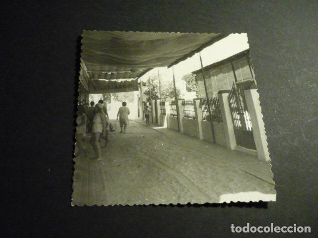 Fotografia antica: MOGUER HUELVA ANTIGUA FOTOGRAFIA 9 X 9 CM
