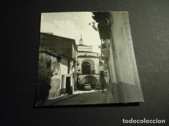 Fotografia antica: PLASENCIA CACERES ANTIGUA FOTOGRAFIA 9 X 9 CM