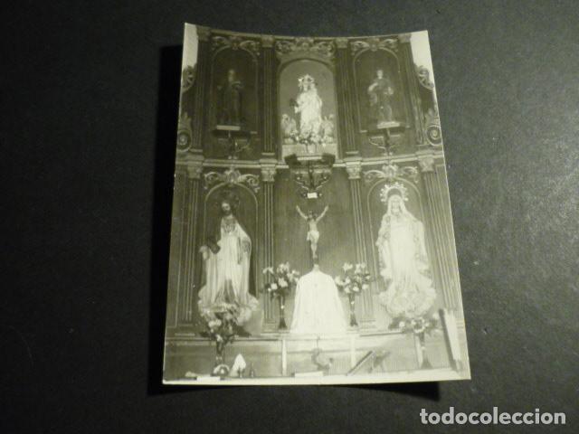Fotograf&iacute;a antigua: NAVA DE RICOMALILLO TOLEDO RETABLO ANTIGUA FOTOGRAFIA 7,5 X 10,5 CM