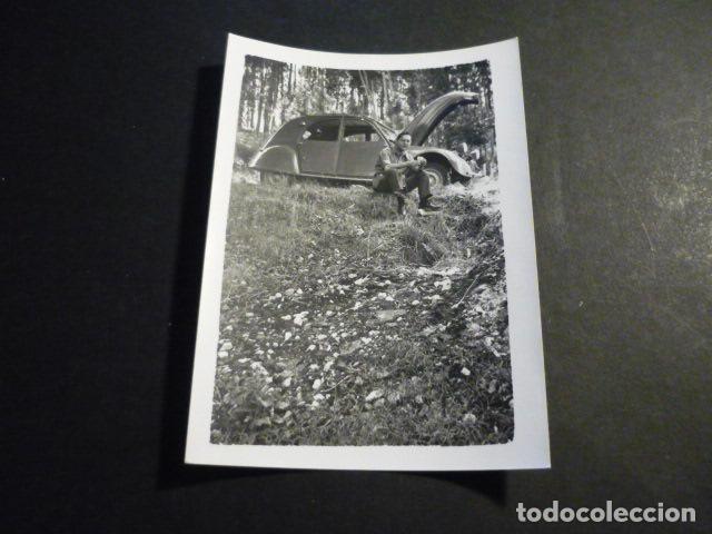 Photographie ancienne: AUTOMOVIL CITROEN DYANE ANTIGUA FOTOGRAFIA 7,5 X 10,5 CM