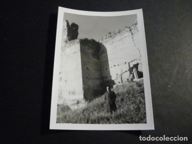 Photographie ancienne: CASTILLO DE VILLALBA TOLEDO ANTIGUA FOTOGRAFIA 7,5 X 10,5 CM