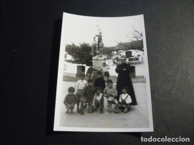 Photographie ancienne: LAS HUNFRIAS ROBLEDO DEL MAZO TOLEDO ANTIGUA FOTOGRAFIA 7,5 X 10,5 CM