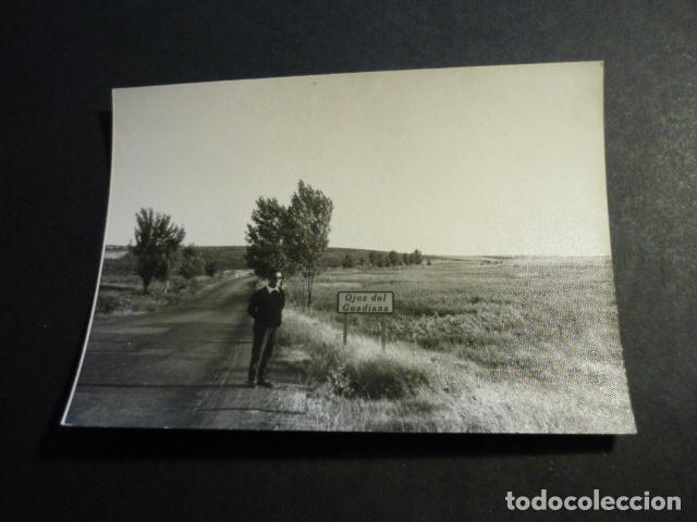 Fotograf&iacute;a antigua: VILLARRUBIA DE LOS OJOS CIUDAD REAL ANTIGUA FOTOGRAFIA 7,5 X 10,5 CM