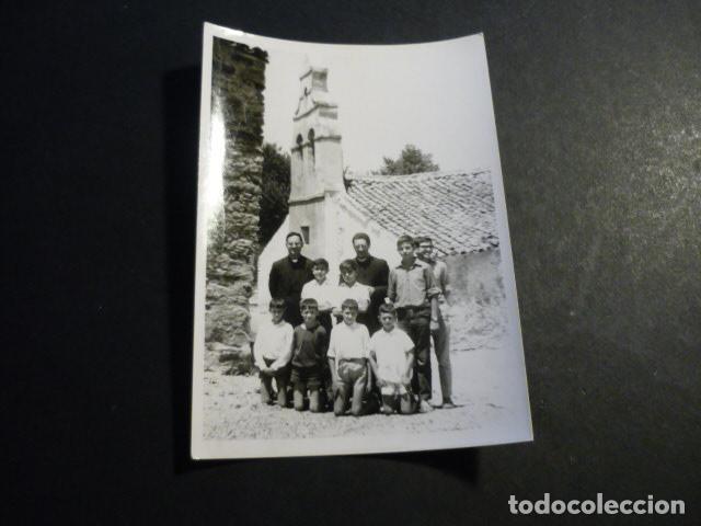 Fotografia antica: PIEDRAESCRITA ROBLEDO DEL MAZO TOLEDO ANTIGUA FOTOGRAFIA 7,5 X 10,5 CM