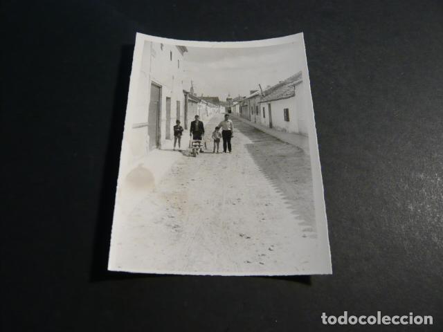 Fotografia antica: VILLAFRANCA DE LOS CABALLEROS TOLEDO ANTIGUA FOTOGRAFIA 7,5 X 10,5 CM