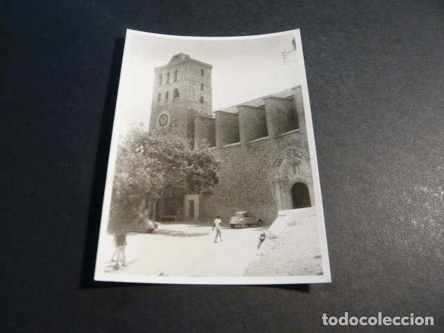 Alte Fotografie: IBIZA CATEDRAL ANTIGUA FOTOGRAFIA 7,5 X 10,5 CM