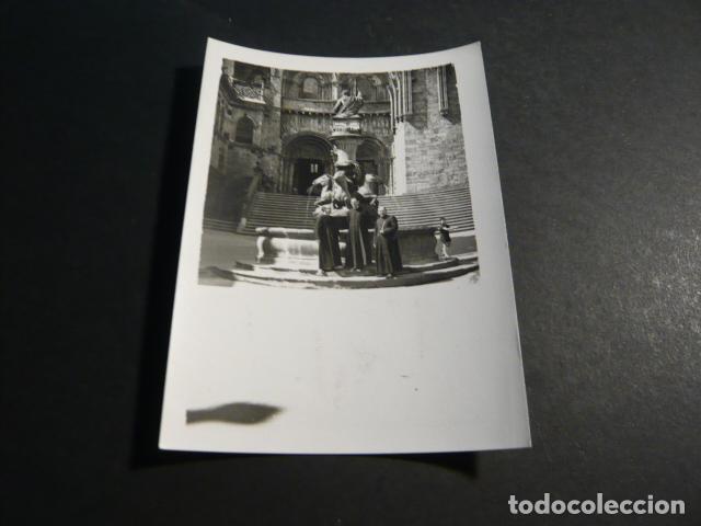 Fotografia antica: SANTIAGO DE COMPOSTELA ANTIGUA FOTOGRAFIA 7,5 X 10,5 CM