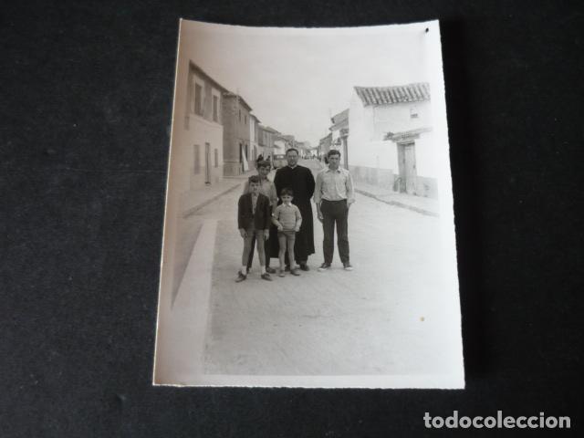 Fotografia antica: VILLAFRANCA DE LOS CABALLEROS TOLEDO ANTIGUA FOTOGRAFIA 7,5 X 10,5 CM