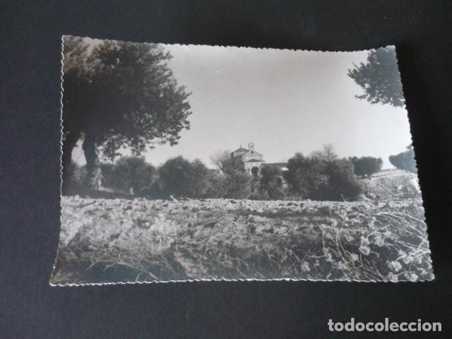 Fotografia antiga: CEBOLLA TOLEDO ERMITA DE SAN ILLAN Y NUESTRA SE&Ntilde;ORA DE LA ANTIGUA FOTOGRAFIA 12,5 X 17,5 CM